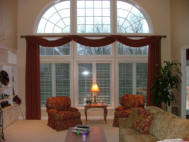 Karen Koester Interiors Portfolio/Large Window Treatments